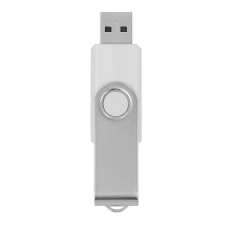 Флешка 8GB USB Flash Mirex SWIVEL (Белый) 13600-FMUSWT08