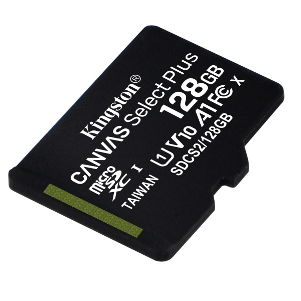 Карта памяти Kingston 128GB Canvas Select Plus microSDXC SDCS2/128GBSP