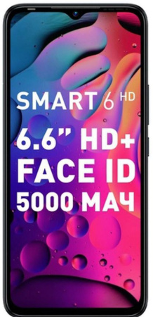 Смартфон Infinix Smart 6 HD 2GB/32GB (черный)