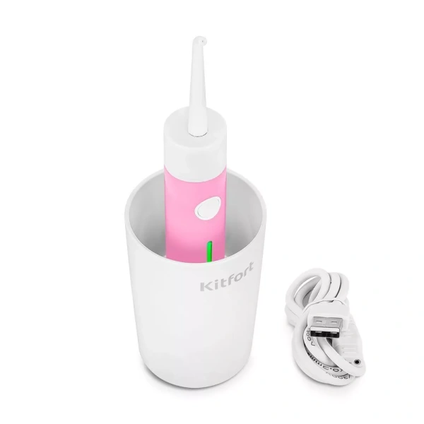 Ирригатор для полости рта Kitfort KT-2957-1 (бело-розовый)