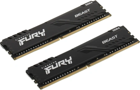 Оперативная память Kingston 2x16GB FURY Beast DDR4 KF432C16BB1K2/32 (3200МГц, XMP)