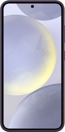 Чехол-накладка Samsung Silicone Case S24 (темно-фиолетовый)