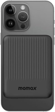 Портативное зарядное устройство Momax Q.MAG Minimal IP122 5000mAh (Type-C, 15W, черный)