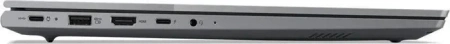 Ноутбук Lenovo ThinkBook 16 G8 IRL Arctic Grey 16.0" 1920 x 1200, IPS, 60 Гц, Intel Core 5 210H, 16 ГБ DDR5, SSD 512 ГБ, видеокарта встроенная, без ОС, цвет крышки серый, аккумулятор 45 Вт·ч