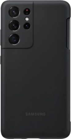 Чехол Samsung Silicone Cover + S Pen для Galaxy S21 Ultra (черный)