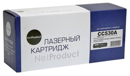 Картридж NetProduct N-CC530A/№718 (аналог HP CC530A, Canon 718 Black)