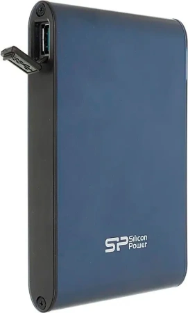 Внешний жесткий диск Silicon-Power Armor A80 1TB SP010TBPHDA80S3B (синий)