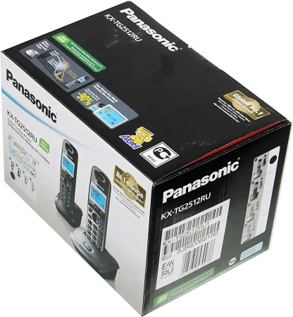 Радиотелефон Panasonic KX-TG2512RU1 (база + 2 трубки)