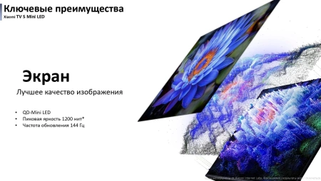 Телевизор Xiaomi TV S Mini LED 55" ELA5670RU 2025