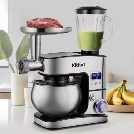 Планетарный миксер "3 в 1" Kitfort KT-3471