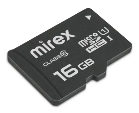 Карта памяти Mirex 16GB microSDHC 13612-MCSUHS16