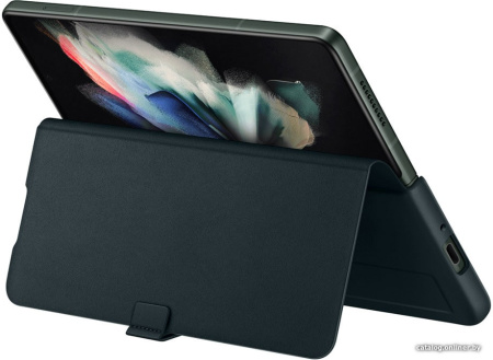 Чехол Samsung Leather Flip Cover для FOLD3, Green