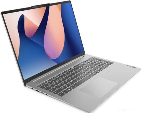 Ноутбук Lenovo IdeaPad Slim 5 16IRL8 16.0" 2560 x 1600, IPS, 60 Гц, Intel Core i5 13420H, 16 ГБ LPDDR5X, SSD 512 ГБ, видеокарта встроенная, без ОС, цвет крышки серый, аккумулятор 75.4 Вт·ч