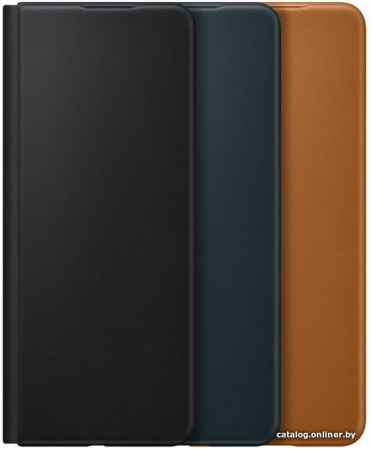 Чехол Samsung Leather Flip Cover для FOLD3, Camel