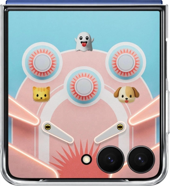 Чехол Samsung Flipsuit Case Z Flip7 EF-ZF766CTEGRU (прозрачный)