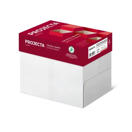 Бумага Projecta Ultra A4, 500л, класс А (5 пачек в коробке)
