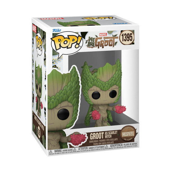 Фигурка Funko POP! Bobble Marvel We Are Groot Groot as Scarlet Witch 79518