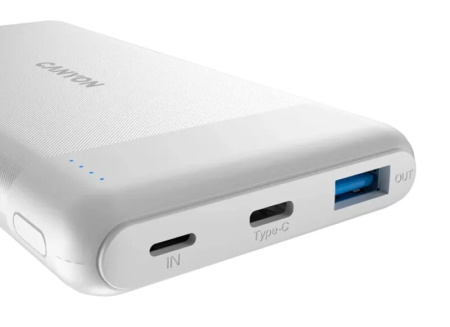 Внешний аккумулятор Canyon PB-109 10000mAh (белый)