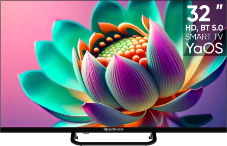 Телевизор Topdevice 32" SMART TV YаOS (черный)