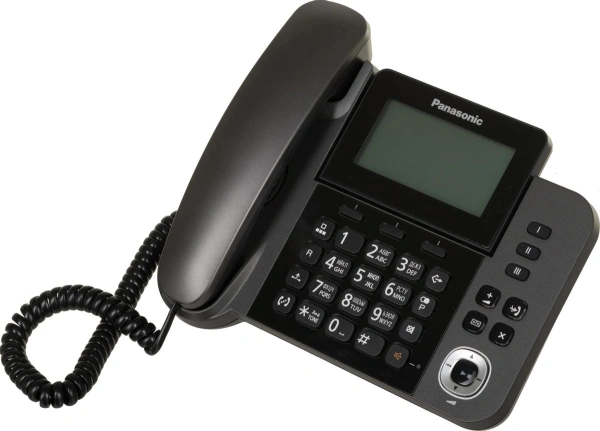 Радиотелефон Panasonic KX-TGF320RUM (черный)