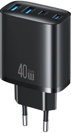 Сетевое зарядное Usams CC330 T70 40W (черный)