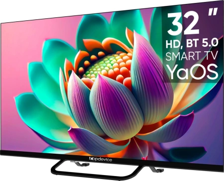 Телевизор Topdevice 32" SMART TV YаOS (черный)