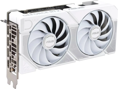 Видеокарта ASUS Dual GeForce RTX 5060 Ti 16GB GDDR7 White OC Edition DUAL-RTX5060TI-O16G-WHITE