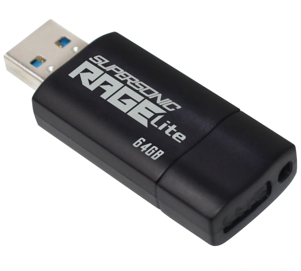 Флешка 64 ГБ Patriot Supersonic Rage Lite USB 3.2 Gen 1 PEF64GRLB32U