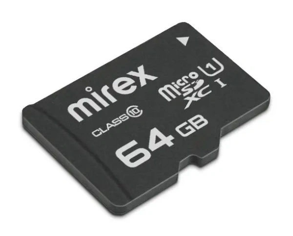 Карта памяти Mirex 64GB microSDXC 13612-MC10SD64