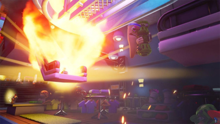 Worms Rumble: Fully Loaded Edition для PS4 (русские субтитры)