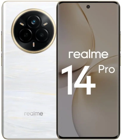 Сматфон Realme 14 Pro 5G 12GB/512GB RMX5056 (жемчужный белый)