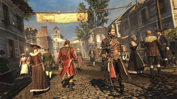 Assassin's Creed: Rogue - Remastered [PS4] (EU pack, RU version)