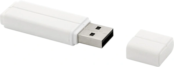 Флешка Mirex Color Blade Line 4GB USB 2.0 13600-FMULWH04 (белый)