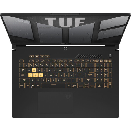 Ноутбук ASUS TUF Gaming F17/ FX707VV-HX210/ I7-13620H/ 17.3 FHD IPS 16:9/ RTX4060 8GB/ 16GB/ 1TB/ DOS/ noODD/ Mecha Gray