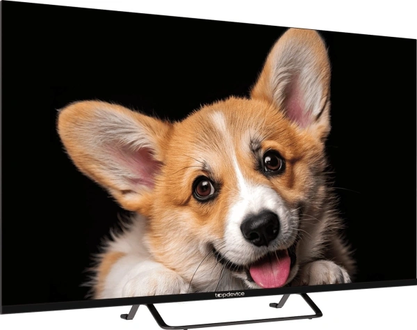 Телевизор Topdevice 43" SMART TV YаOS 03 (черный)