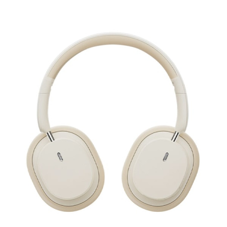 Наушники с микрофоном Baseus Bowie D05 (белый/бежевый)