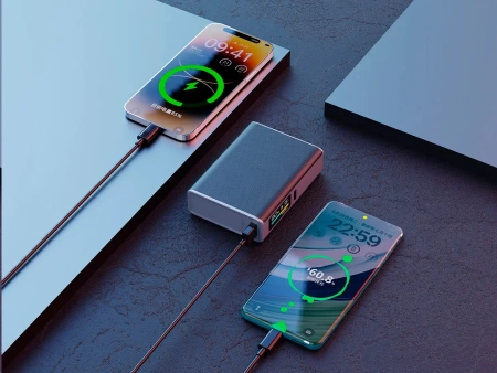 Внешний аккумулятор EOFE G110 10000mAh (Type-A/Type-C, 22.5W, черный)