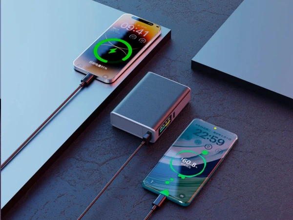 Внешний аккумулятор EOFE G110 10000mAh (Type-A/Type-C, 22.5W, черный)