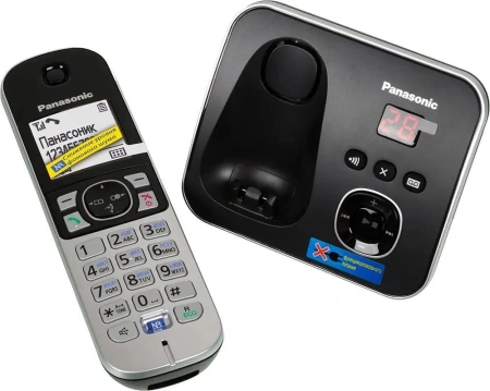 Радиотелефон Panasonic KX-TG6821RUB (черный)