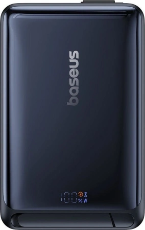 Внешний аккумулятор Baseus Nomos Qi2 Magnetic Power Bank 10000mAh (черный)