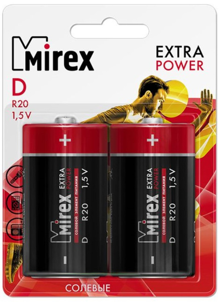 Mirex Extra Power D 2 шт 23702-ER20-E2