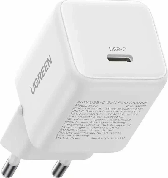 Сетевое зарядное Ugreen X513 65013 USB Type-C