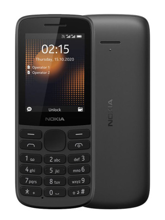 Кнопочный телефон Nokia 215 4G TA-1272 (черный)