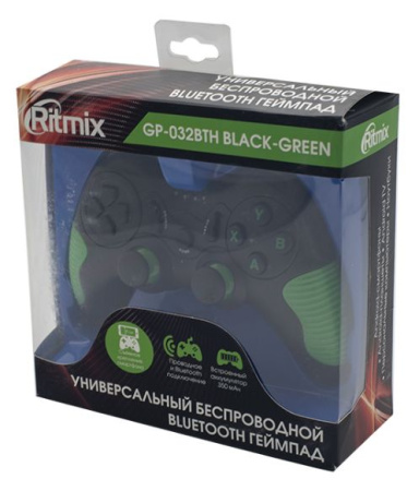 Геймпад Ritmix GP-032BTH (PC, PS3, Android, iOS)