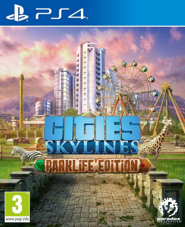 Cities: Skylines. Parklife Edition для PS4 (русские субтитры)