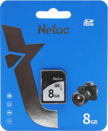 Карта памяти Netac 8GB P600 SDHC NT02P600STN-008G-R