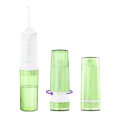 Ирригатор для полости рта Kitfort KT-2941-2 (бело-зеленый)