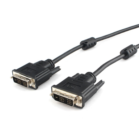 Кабель DVI Cablexpert CC-DVIL-BK-6 (1.8м, черный)