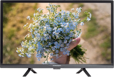 Телевизор Horizont 24LE5011D, 24", черный, СТБ