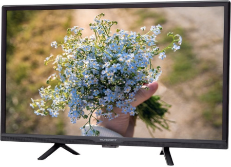 Телевизор Horizont 24LE5011D, 24", черный, СТБ